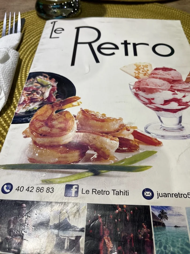 Carte papier de Le Retro Tahiti