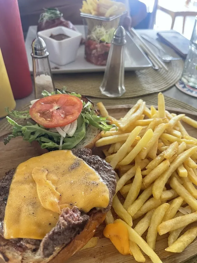 Cheeseburger maison